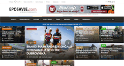 Desktop Screenshot of eposavje.com